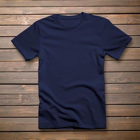 Imagens Mockup Camiseta Azul Marinho .